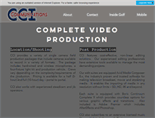 Tablet Screenshot of ccivideo.com